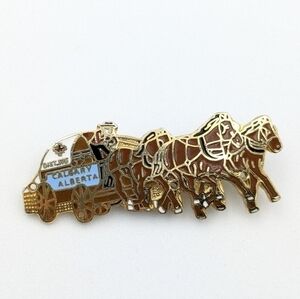 4/24$ 🌻 Vintage Calgary Alberta Enamel lapel pin